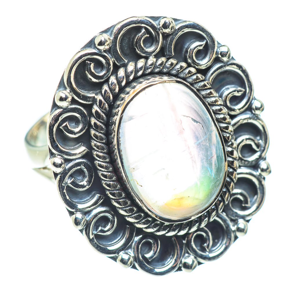 Labradorite Rings handcrafted by Ana Silver Co - RING57589