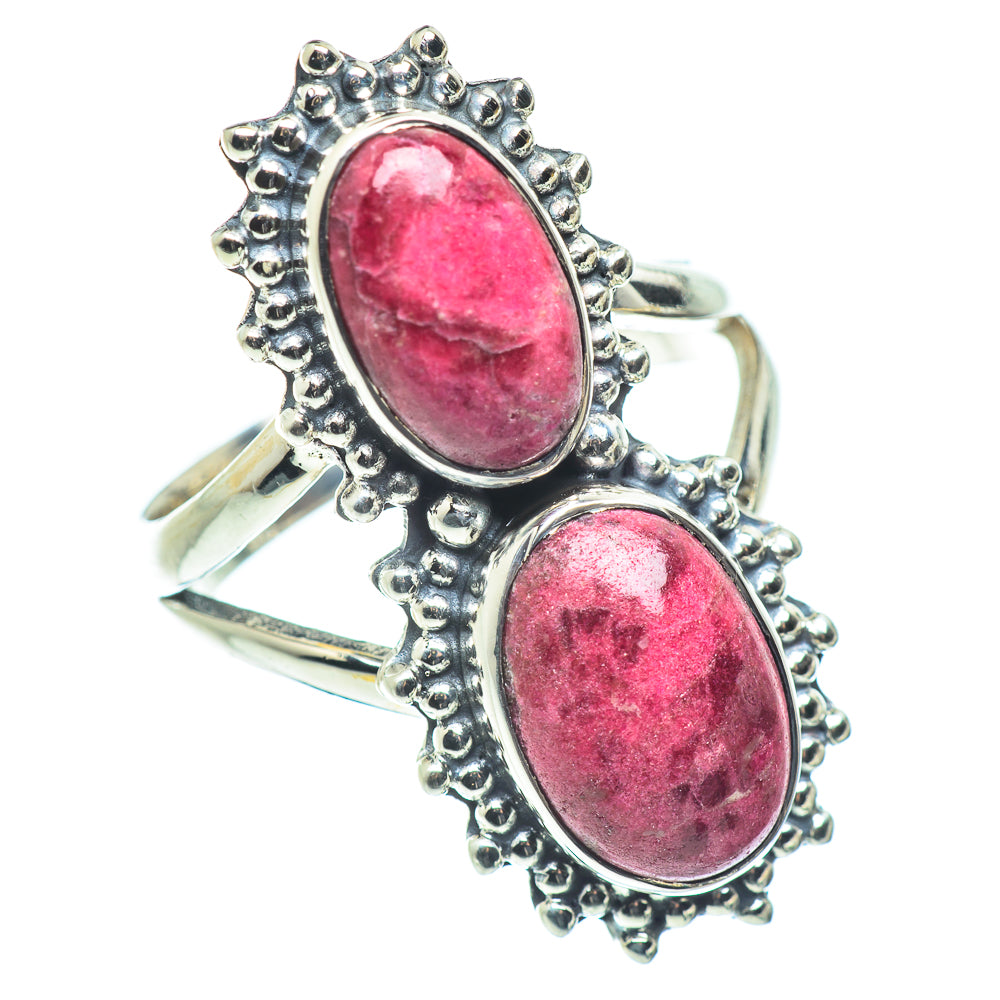 Thulite Rings handcrafted by Ana Silver Co - RING57600