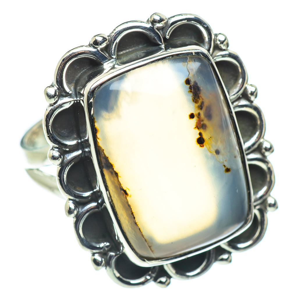 Montana Agate Rings handcrafted by Ana Silver Co - RING57632