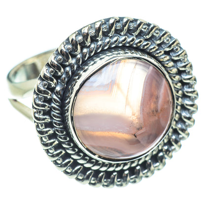 Botswana Agate Rings handcrafted by Ana Silver Co - RING57641