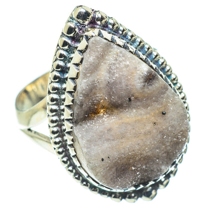 Desert Druzy Rings handcrafted by Ana Silver Co - RING57649