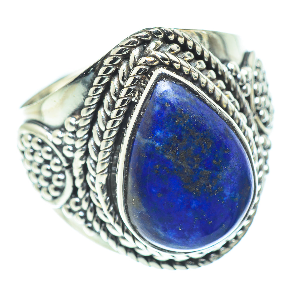Lapis Lazuli Rings handcrafted by Ana Silver Co - RING57671
