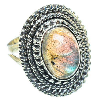 Labradorite Rings handcrafted by Ana Silver Co - RING57672