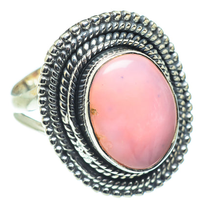Pink Opal Rings handcrafted by Ana Silver Co - RING57675