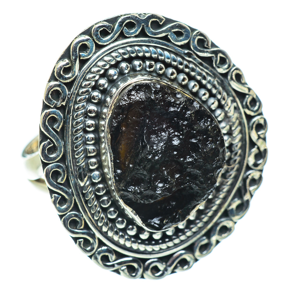 Tektite Rings handcrafted by Ana Silver Co - RING57703