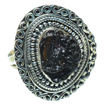 Tektite Rings handcrafted by Ana Silver Co - RING57703