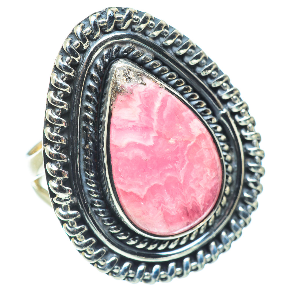 Rhodochrosite Rings handcrafted by Ana Silver Co - RING57721