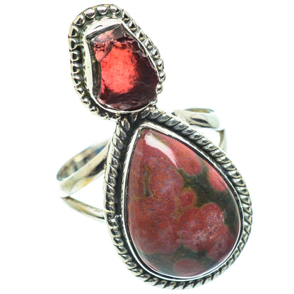 Ocean Jasper Rings handcrafted by Ana Silver Co - RING57737