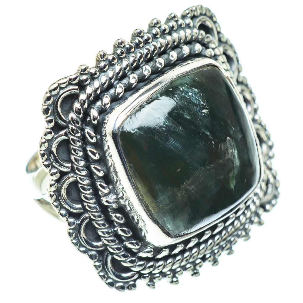 Seraphinite Rings handcrafted by Ana Silver Co - RING57761