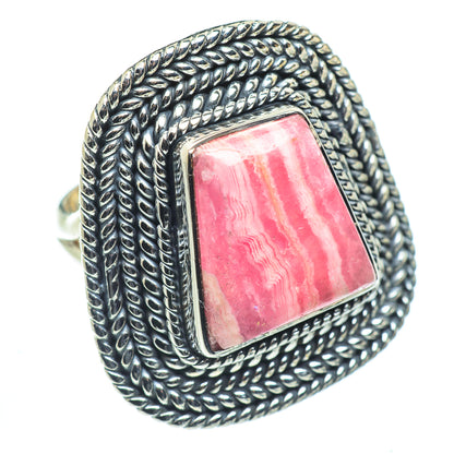 Rhodochrosite Rings handcrafted by Ana Silver Co - RING57766