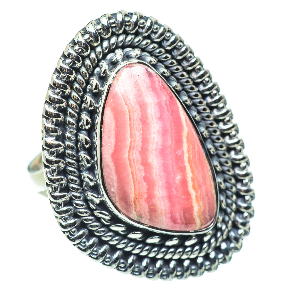Rhodochrosite Rings handcrafted by Ana Silver Co - RING57791