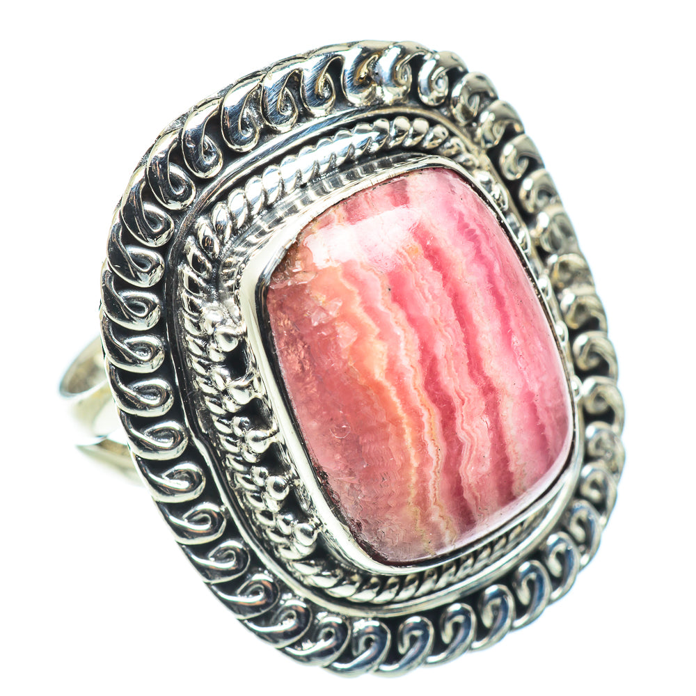 Rhodochrosite Rings handcrafted by Ana Silver Co - RING57793