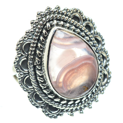 Botswana Agate Rings handcrafted by Ana Silver Co - RING57809