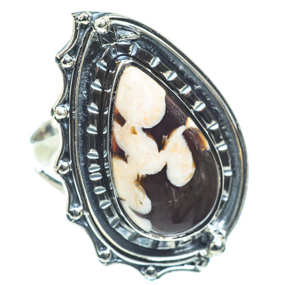 Peanut Wood Jasper Rings handcrafted by Ana Silver Co - RING57810