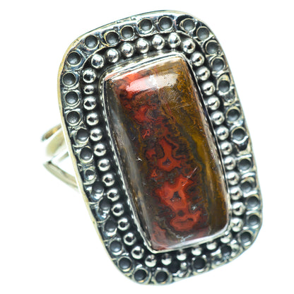 Moroccan Agate Rings handcrafted by Ana Silver Co - RING57812