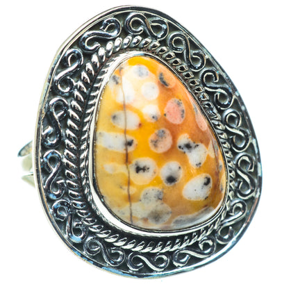 Ocean Jasper Rings handcrafted by Ana Silver Co - RING57813