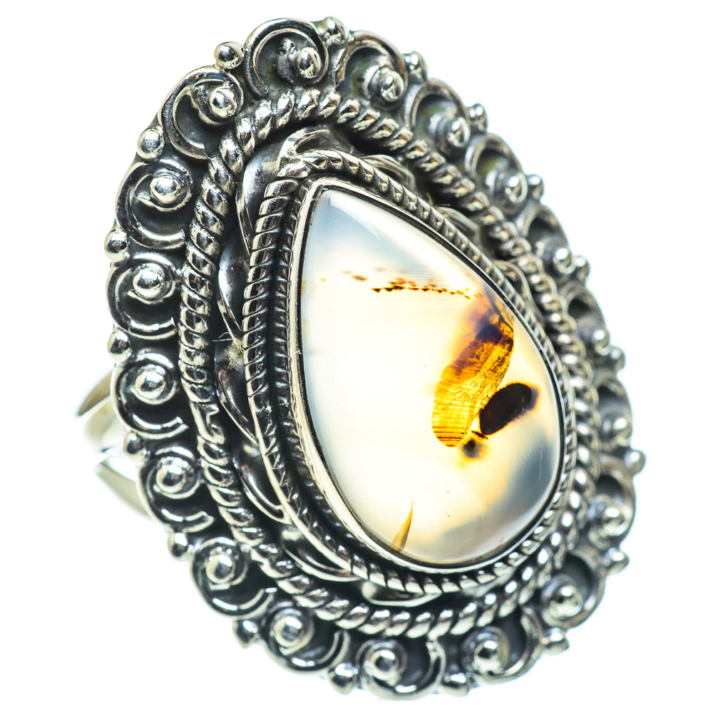 Montana Agate Rings handcrafted by Ana Silver Co - RING57820