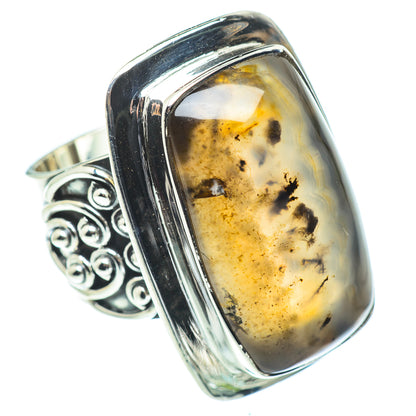Montana Agate Rings handcrafted by Ana Silver Co - RING57828