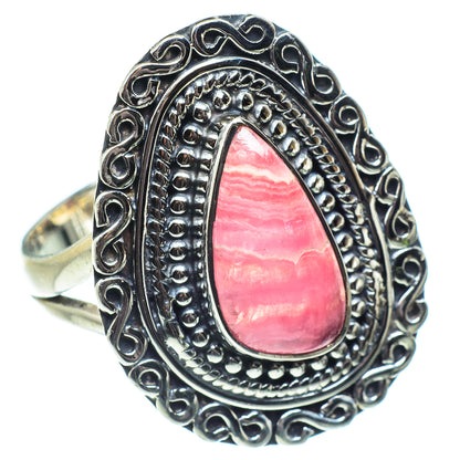 Rhodochrosite Rings handcrafted by Ana Silver Co - RING57833