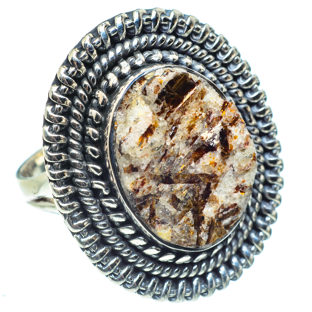 Astrophyllite Rings handcrafted by Ana Silver Co - RING57843 - Photo 2
