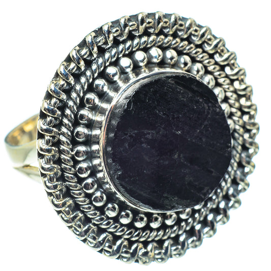 Black Tourmaline Rings handcrafted by Ana Silver Co - RING57844