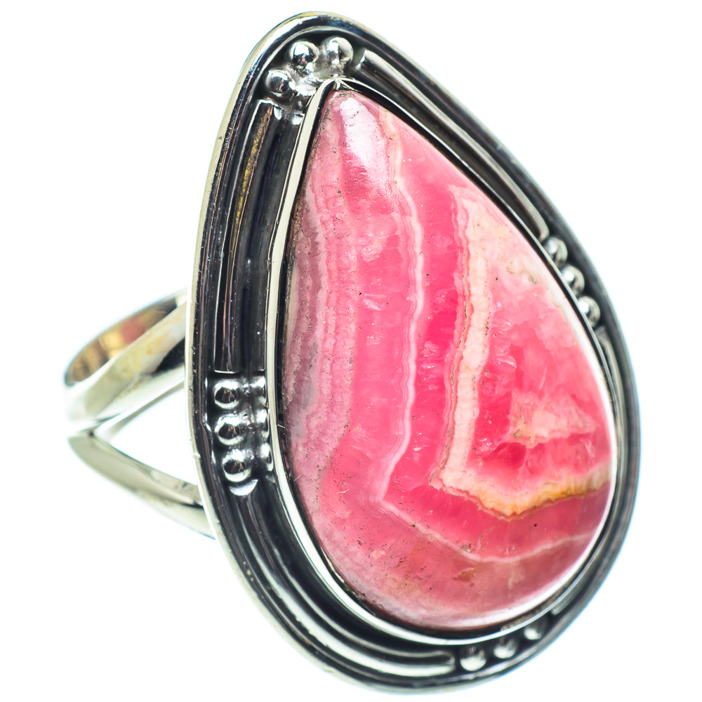 Rhodochrosite Rings handcrafted by Ana Silver Co - RING57875