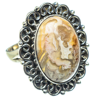 Rhodochrosite Rings handcrafted by Ana Silver Co - RING57897