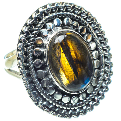 Peanut Wood Jasper Rings handcrafted by Ana Silver Co - RING57899