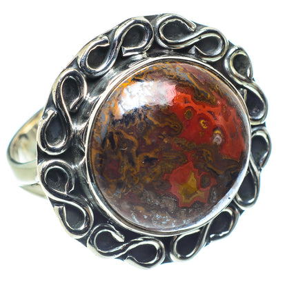 Moroccan Agate Rings handcrafted by Ana Silver Co - RING57915