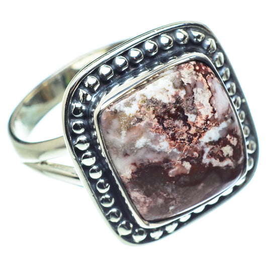 Crazy Lace Agate Rings handcrafted by Ana Silver Co - RING57920