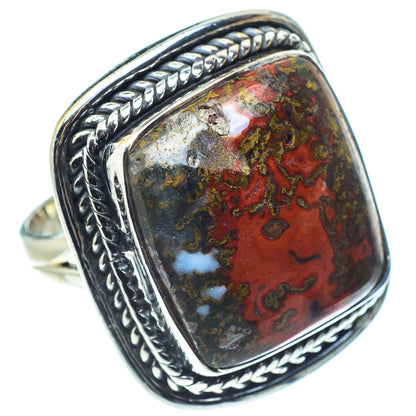 Moroccan Agate Rings handcrafted by Ana Silver Co - RING57921