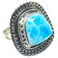 Larimar Rings handcrafted by Ana Silver Co - RING57928