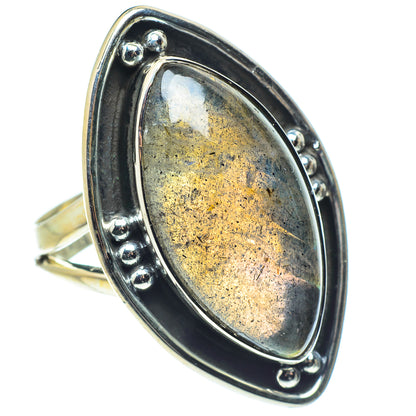 Labradorite Rings handcrafted by Ana Silver Co - RING57948