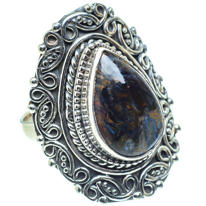 Russian Eudialyte Rings handcrafted by Ana Silver Co - RING57951