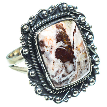 Peanut Wood Jasper Rings handcrafted by Ana Silver Co - RING57952