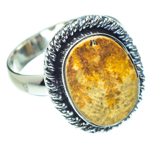 Scenic Dendritic Agate Rings handcrafted by Ana Silver Co - RING57960