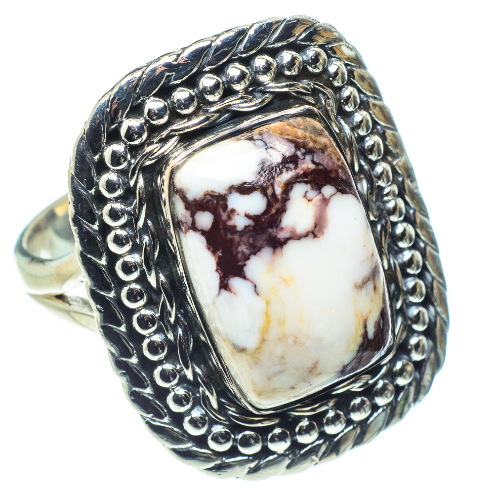 Peanut Wood Jasper Rings handcrafted by Ana Silver Co - RING57970