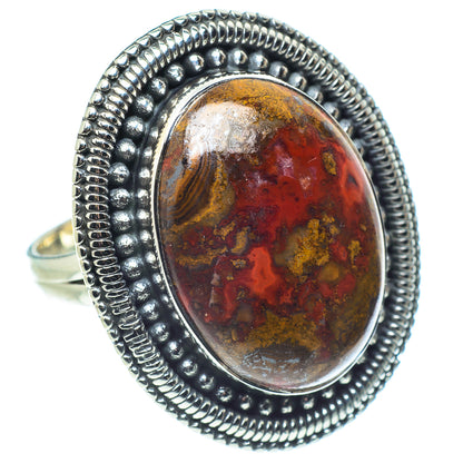 Moroccan Agate Rings handcrafted by Ana Silver Co - RING57972