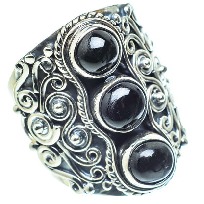 Black Onyx Rings handcrafted by Ana Silver Co - RING57985