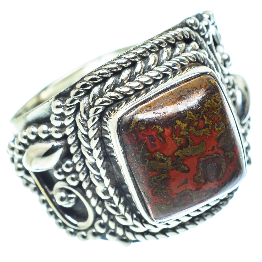 Moroccan Agate Rings handcrafted by Ana Silver Co - RING57989