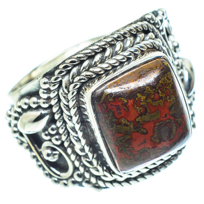 Moroccan Agate Rings handcrafted by Ana Silver Co - RING57989