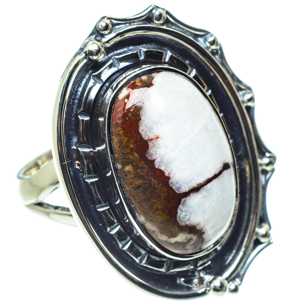 Red Jasper Rings handcrafted by Ana Silver Co - RING58001