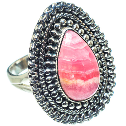 Rhodochrosite Rings handcrafted by Ana Silver Co - RING58002