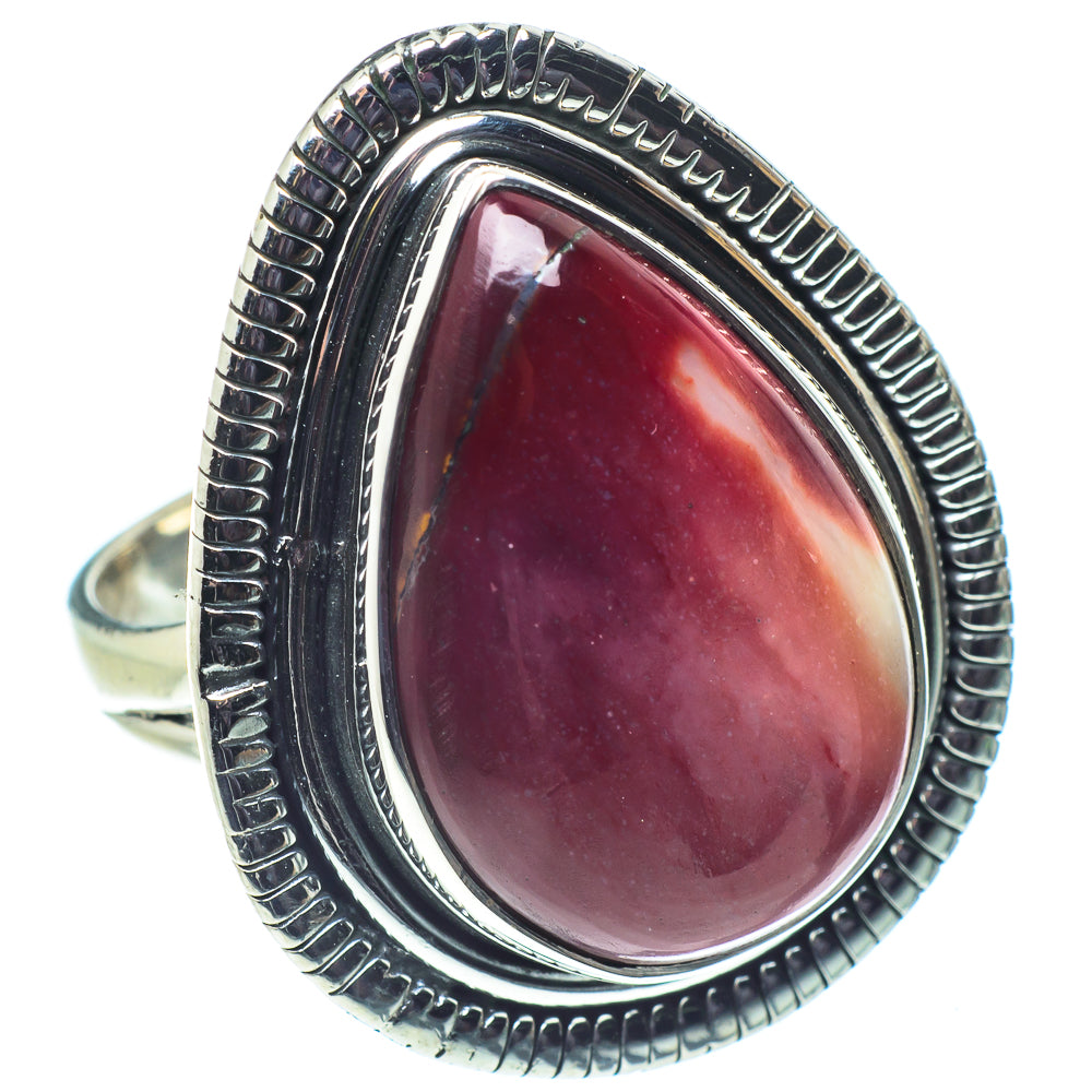 Mookaite Rings handcrafted by Ana Silver Co - RING58009