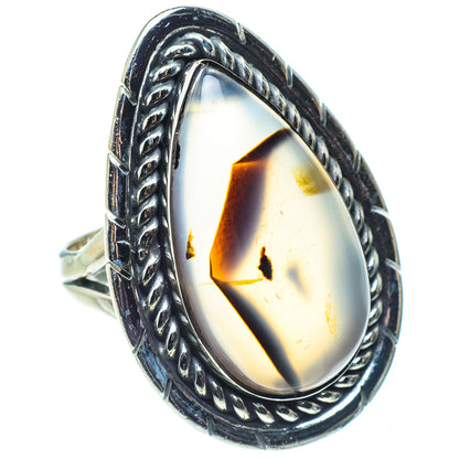Montana Agate Rings handcrafted by Ana Silver Co - RING58017