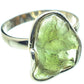 Czech Moldavite Rings handcrafted by Ana Silver Co - RING58187