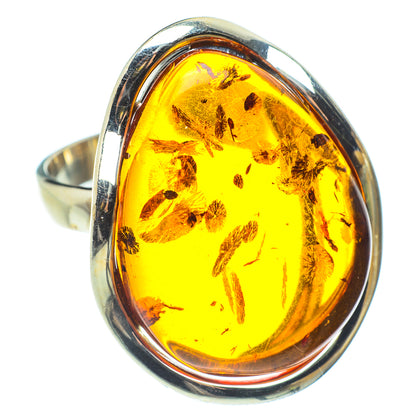 Baltic Amber Rings handcrafted by Ana Silver Co - RING58252
