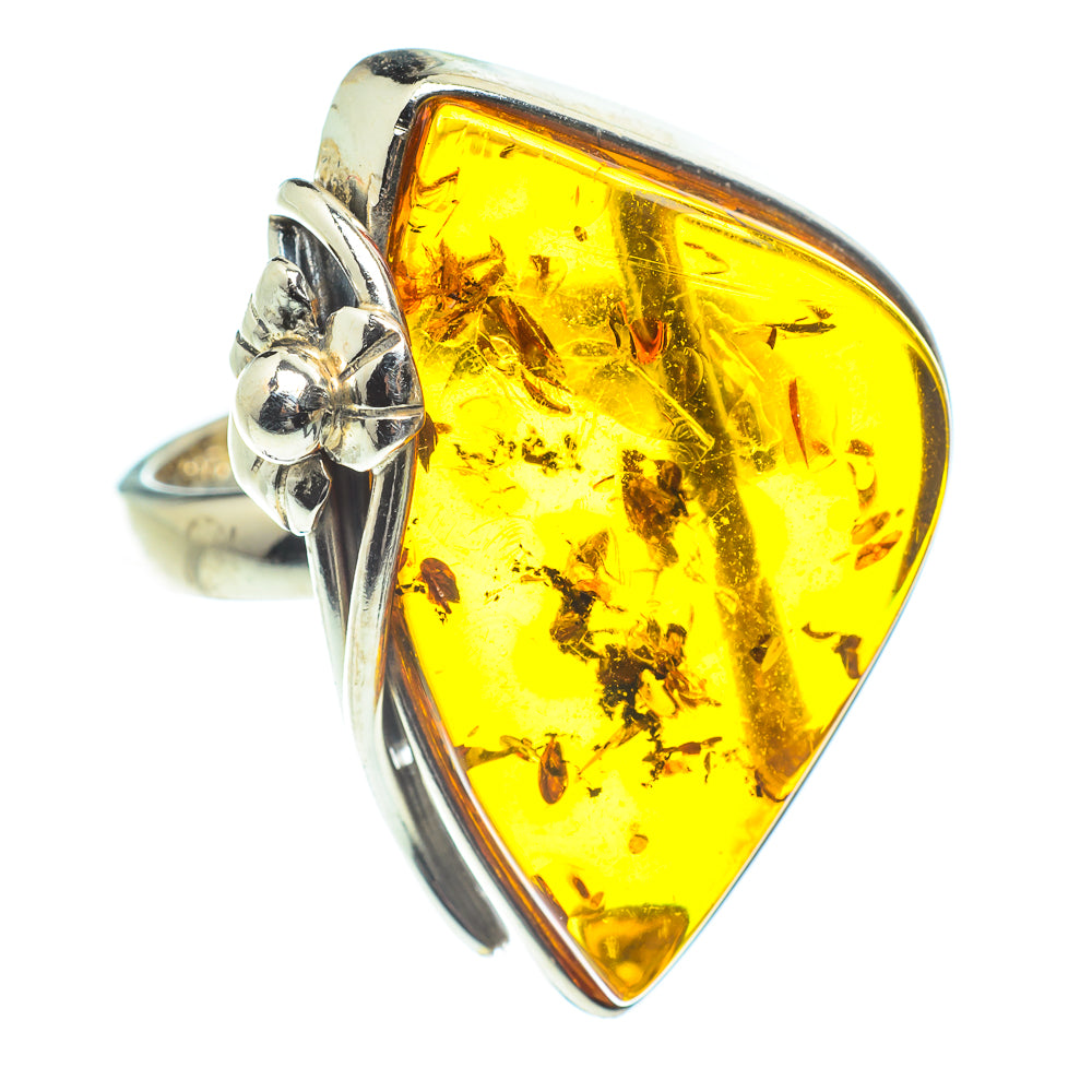 Baltic Amber Rings handcrafted by Ana Silver Co - RING58255