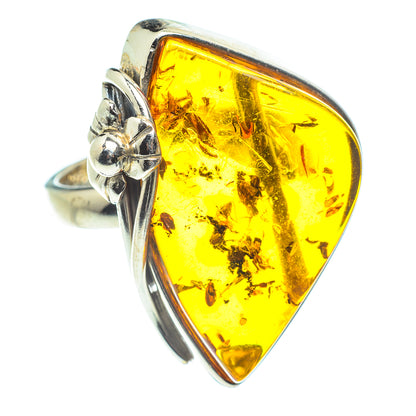 Baltic Amber Rings handcrafted by Ana Silver Co - RING58255