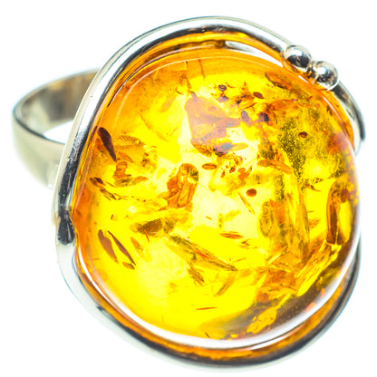 Baltic Amber Rings handcrafted by Ana Silver Co - RING58261